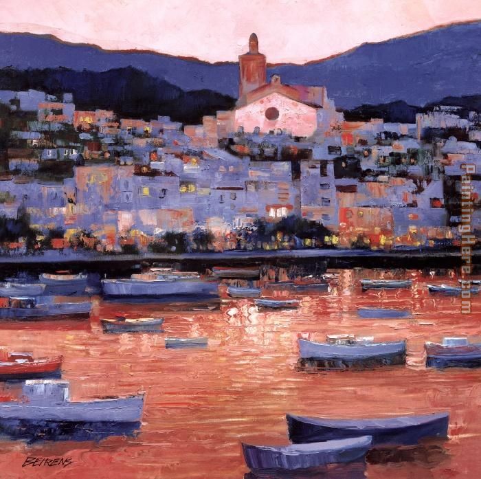 Costa Brava Sunset painting - Unknown Artist Costa Brava Sunset art painting